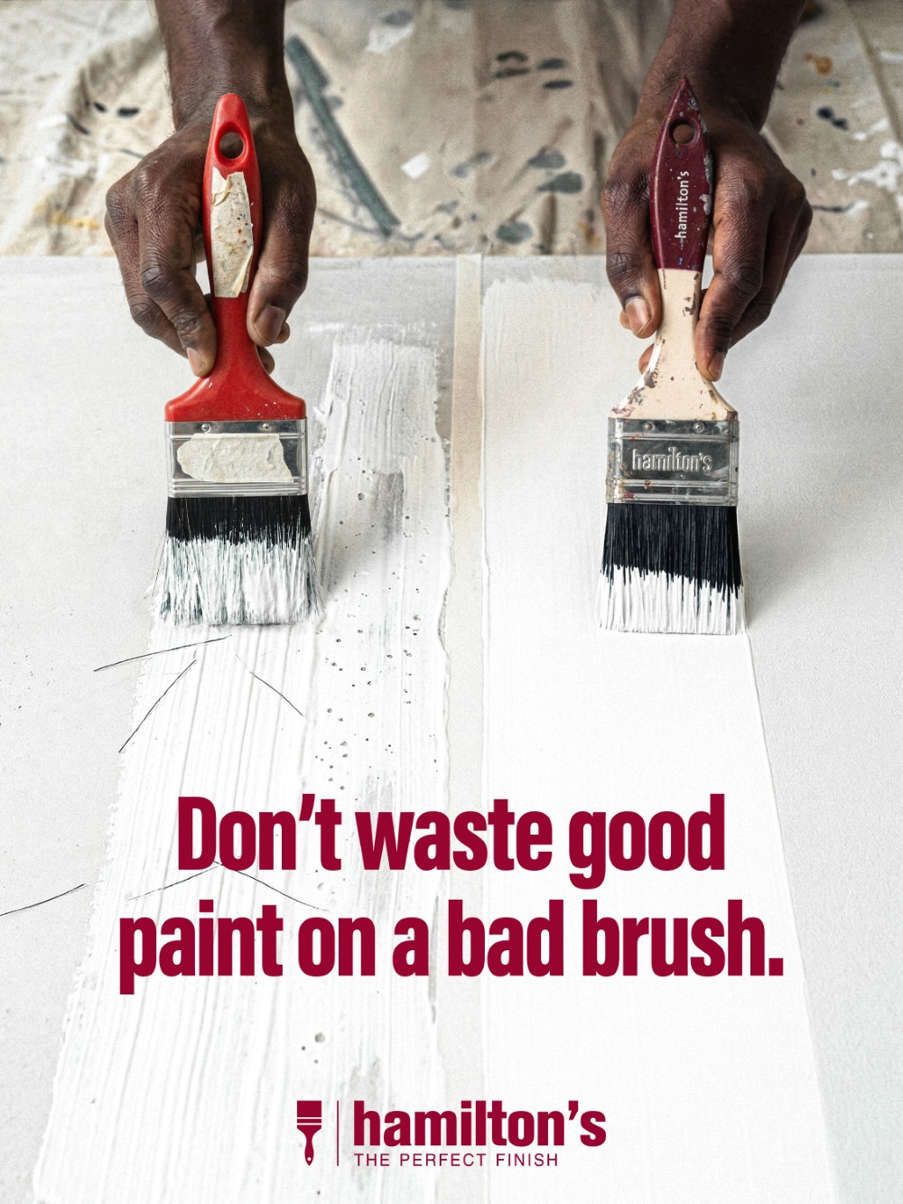 Hamilton's brush campaign