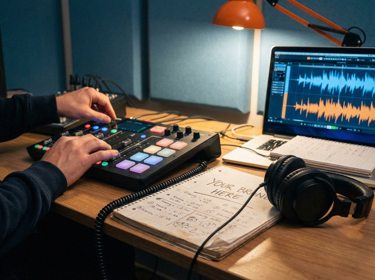 Audio mixing desk